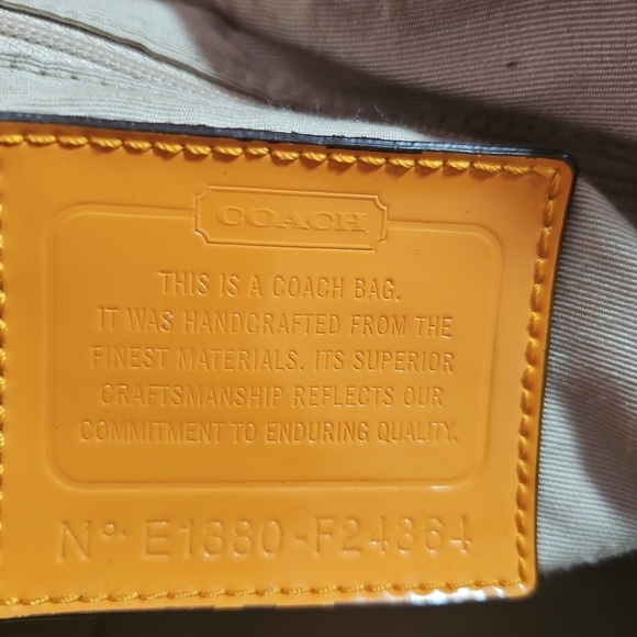 Coach Monogram Satchel & Matching Wallet - Picture 2 of 9